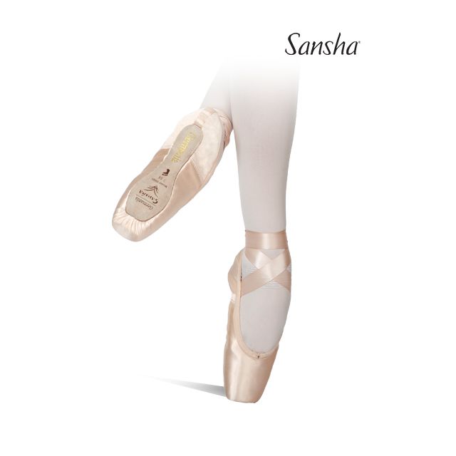 G01S GERMAN 1 Pointe shoes with Light 3/4 shank